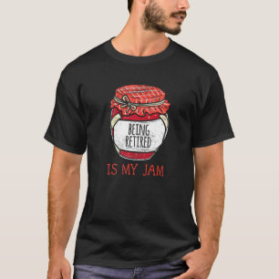 Fun Retirement Meme Sprichwort Niedlich müde T-Shirt