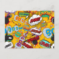 Fun Retro Comic Buch Pop Kunstausbrüche