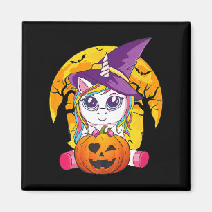Fun Retro Halloween Geschenke Niedliche Hexerei Un Magnet
