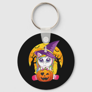 Fun Retro Halloween Geschenke Niedliche Hexerei Un Schlüsselanhänger