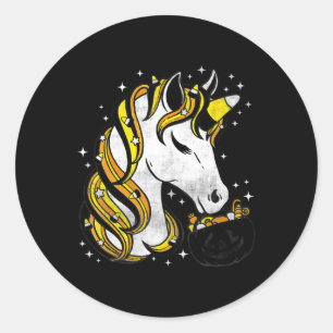 Fun Retro Halloween Gifts Boonicorn Ghost Cute Can Runder Aufkleber