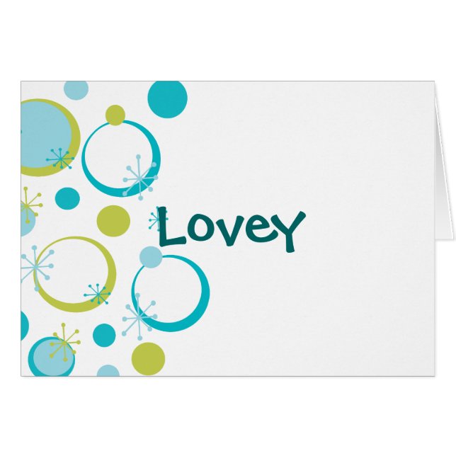 Fun Retro Muster (Vorderseite (Horizontal))