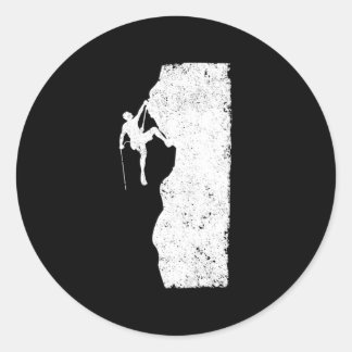 Fun Rock Klettersteig Klettersteig Schaufel Runder Aufkleber