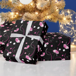 Fun Rosa Abstrakt (Ändern Sie die Hintergrundfarb Geschenkpapier