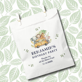 Fun Safari Animal Jungle Geburtstag Vielen Dank Geschenktütchen