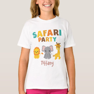 Fun Safari Geburtstagskind T-Shirt