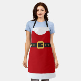 Fun Santa Claus Anzug Weihnachtsfeiertage Schürze
