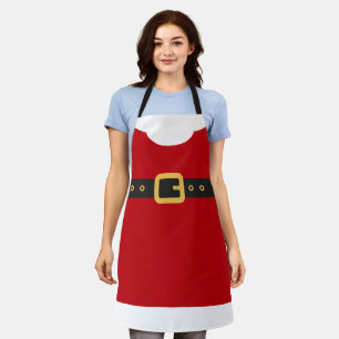 Fun Santa Claus Anzug Weihnachtsfeiertage Schürze
