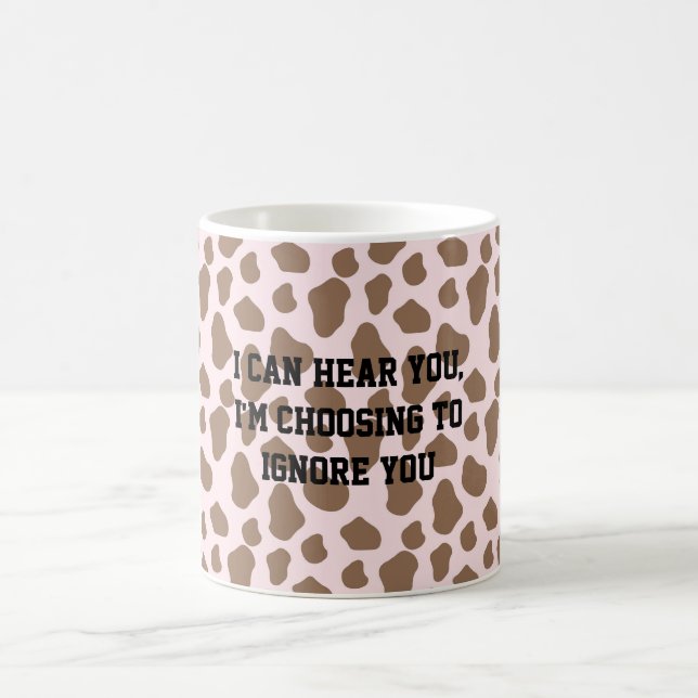 Fun Sarcastic quote for teachers Kaffeetasse (Mittel)