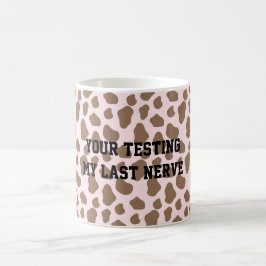 Fun Sarcastic quote for teachers Kaffeetasse
