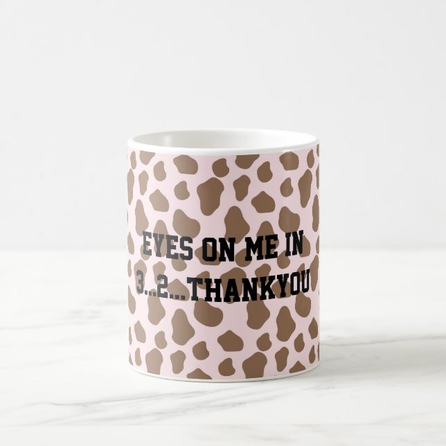 Fun Sarcastic quote for Teachers Kaffeetasse (Mittel)