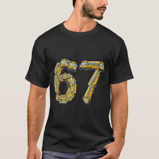 Fun School Bus 67 Teacher Appreciation 67 Meme Bus T-Shirt