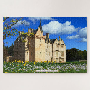 Fun Scottish Brodie Clan's Castle Foto Large Puzzle