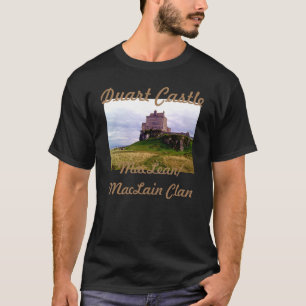 Fun Scottish Maclean Clans Duart Castle Landschaft T-Shirt