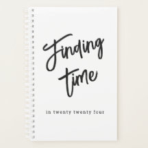 Fun Script Personalized Black & White 