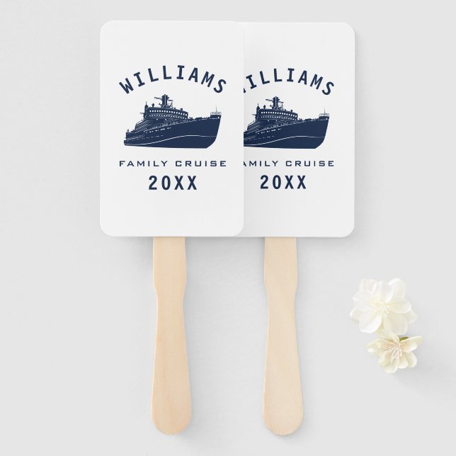 Fun Sea Cruise Ship Family Wiedersehen Sommerurlau Fächer (Vorne und Hinten)