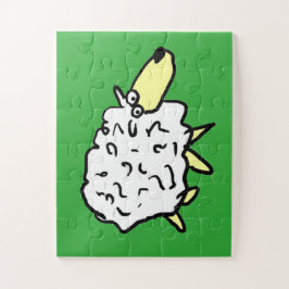 Fun Sheep im Stil eines Cartoon Puzzle