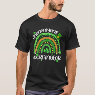 Fun Shenanigans Koordinator St Patrick's Day Rainb T-Shirt