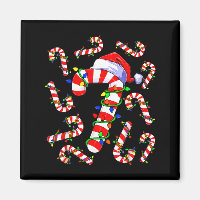 Fun Six Seven 6 7 Meme Design Couples Christmas Ca Magnet (Vorne)