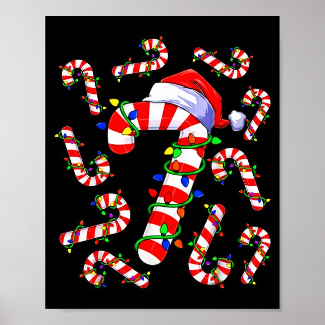 Fun Six Seven 6 7 Meme Design Couples Christmas Ca Poster (Vorne)