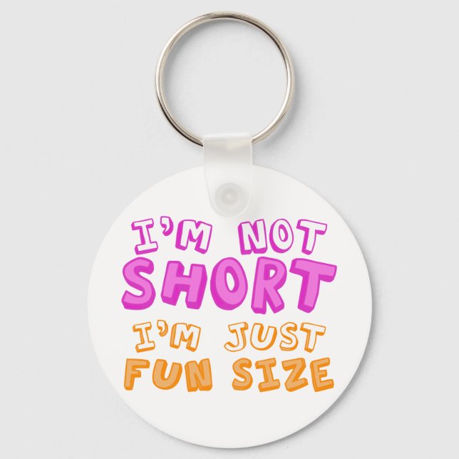Fun Size Schlüsselanhänger (Vorderseite)