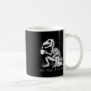Fun Skeleton Dinosaur Kostüm Goth Men Women Hallo Kaffeetasse