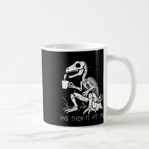 Fun Skeleton Dinosaur Kostüm Goth Men Women Hallo Kaffeetasse
