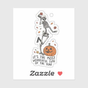Fun Skeleton Sticker
