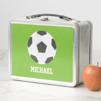 Fun Soccer Ball Lunch Box