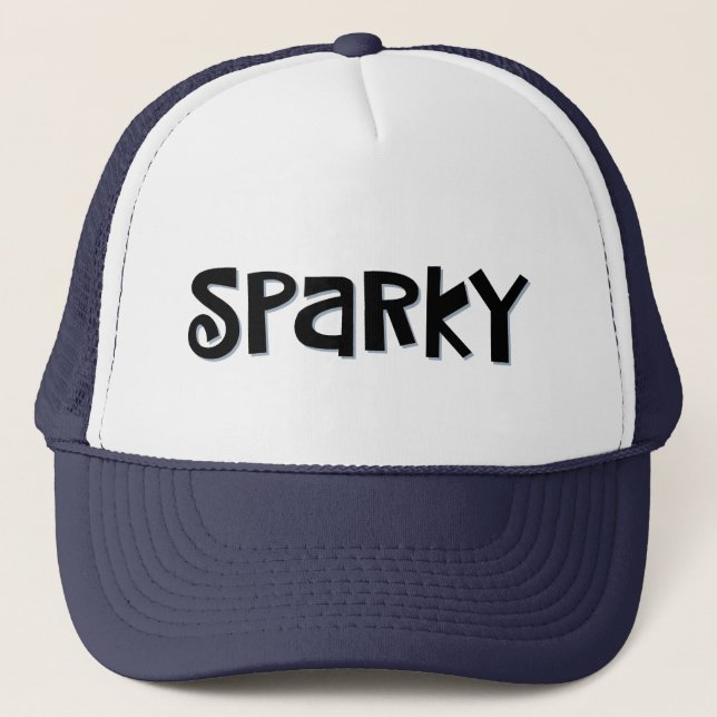 Fun "SPARKY" Trucker Hat Truckerkappe (Vorderseite)