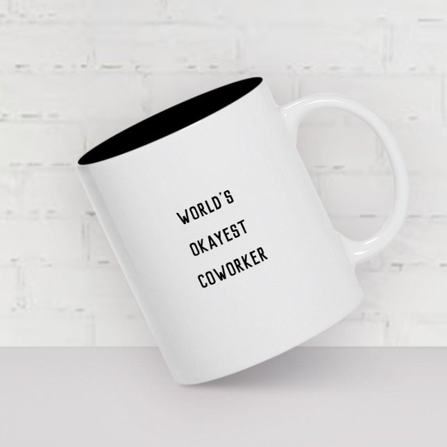 Fun Spaß Welts beste Arbeiter-Moderne Tasse (Von Creator hochgeladen)