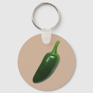 Fun & Spicy Jalapeno Pepper Schlüsselanhänger