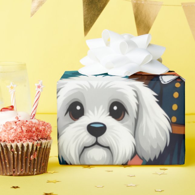 Fun Spooky Gift Wrap with Pumpkins, Ghosts & Bats Geschenkpapier (Geburtstagsparty)