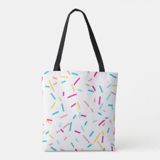 Fun Sprinkles Tote Beutel - Bunte Candy Sprinkle