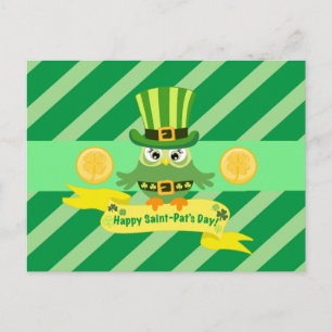 Fun St. Patrick's Day Postkarte