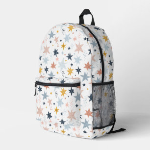 Fun Star Muster Bedruckter Rucksack