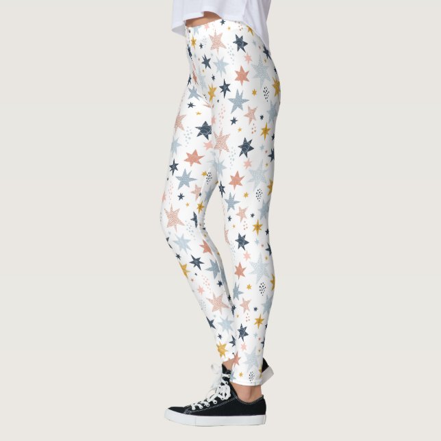Fun Star Muster Leggings (Links)