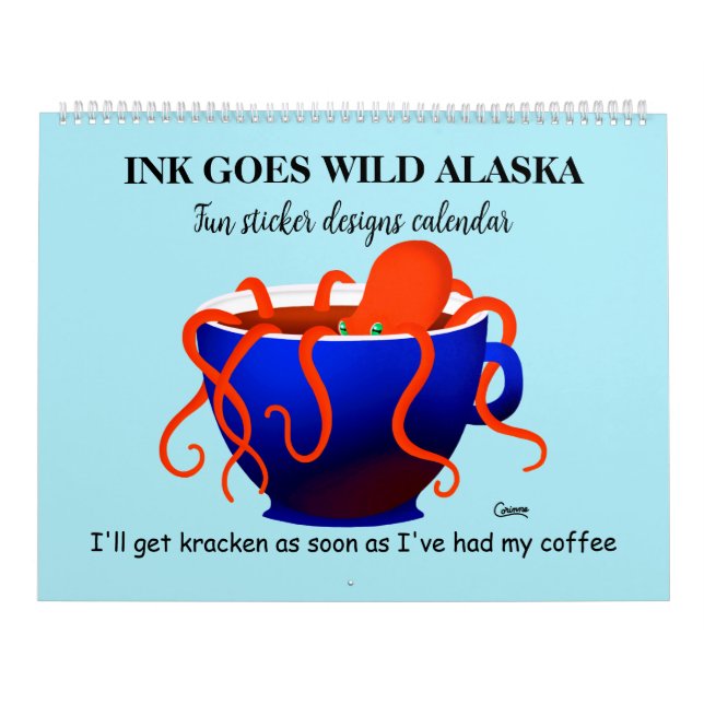 Fun Sticker Designs - großer Kalender (Titelbild)