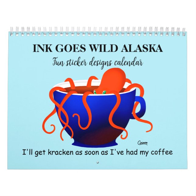 Fun Sticker Designs - Medium Calendar Kalender (Titelbild)