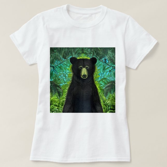 Fun Storybook Little Black Bar T-Shirt (Design vorne)
