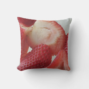 Fun Strawberry Pillows von RoseWrits Kissen