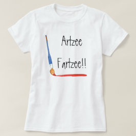 Fun Stylish Super Niedlich Artzee Fartzee Artist T-Shirt