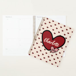 Fun Stylist Sweet Heart Muster Geschenke Geschenke Planer