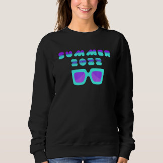 Fun Summer 2022 Helle Themed Sonnenbrille Beach Ar Sweatshirt