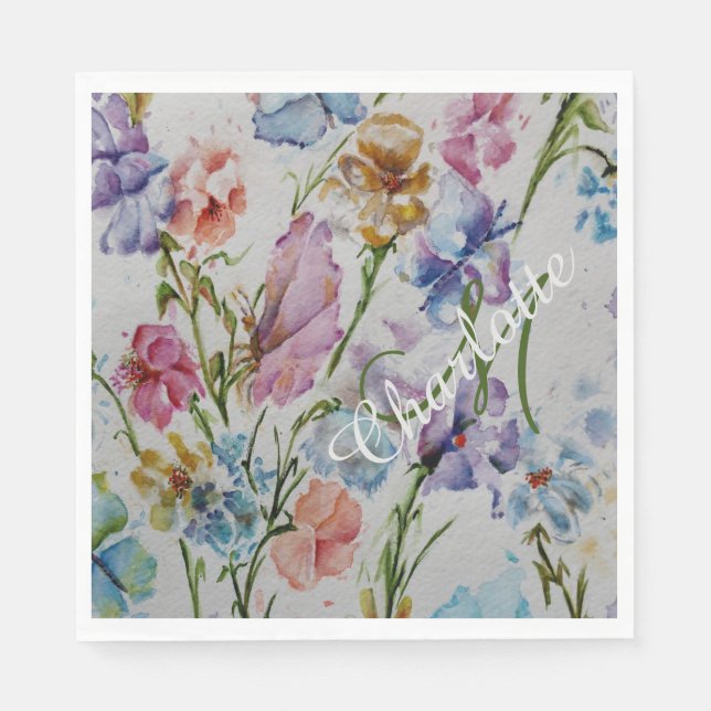 Fun Summer Backyard Party Serviette (Vorderseite)