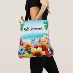 Fun Summer Beach Szene