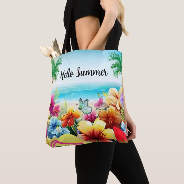 Fun Summer Beach Szene (Von Nahem)