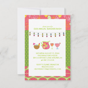 Fun Summer Cocktail Party Einladungen