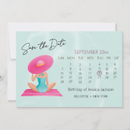 Fun Summer Pool Party Wasserfarbe Süß 16 Save The Date