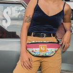 Fun Summer Stylish Monogram Bauchtasche<br><div class="desc">Jede Frau braucht eine gute Trage in die Tasche um all ihre Essentials herum. Ob es sich um ein Brautjunggeschenk, ein Geburtstagsgeschenk oder auch nur ein nettes kleines Geschenk für sich selbst handelt, diese fany Packs sind praktisch und stilvoll zugleich - eine preisgekrönte Kombination jedes Mal. Da jede Tasche mit...</div>